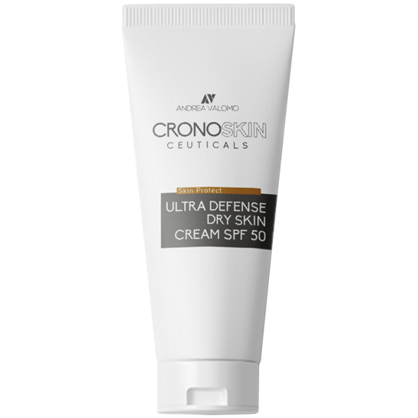 ultra-defense-dry-skin-cream-spf50-cronoskin-ceuticals-andrea-valomo-crema-proteccion-total-para-piel-seca
